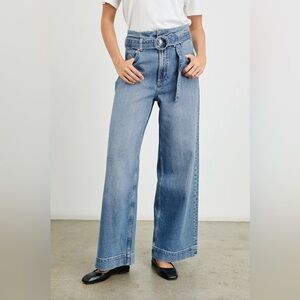 NWT Rails Descanso Wide Leg Jeans Cadet Blue